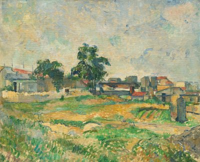 Paysage près de Paris, c. 1876 - Paul Cézanne